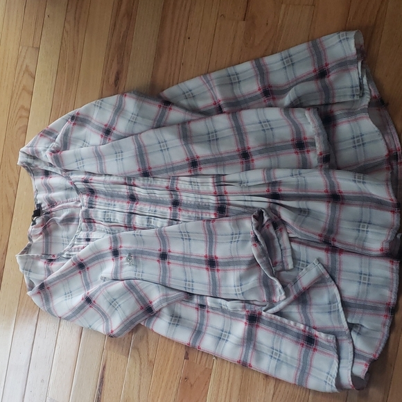 Womens plaid blouse - Picture 4 of 4